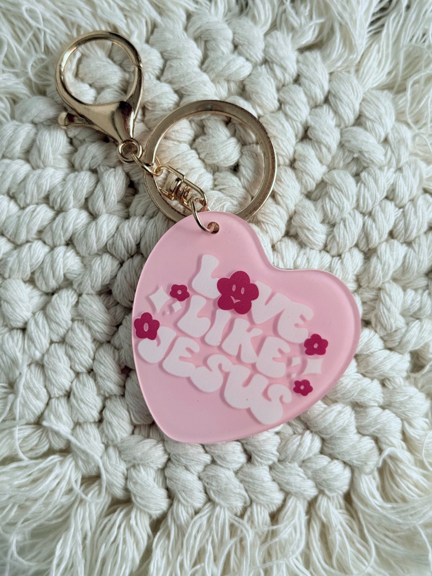 Love like Jesus- Keychain