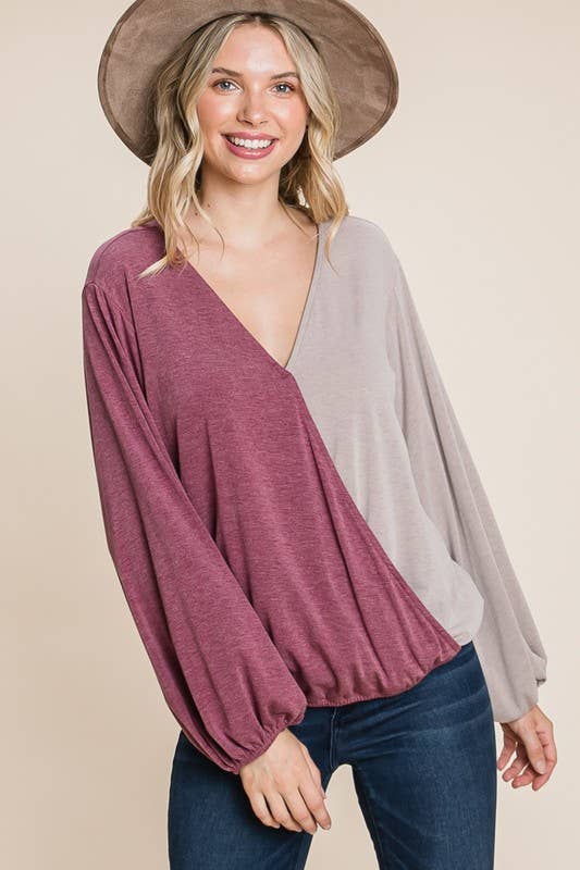Emery Colorblock Top