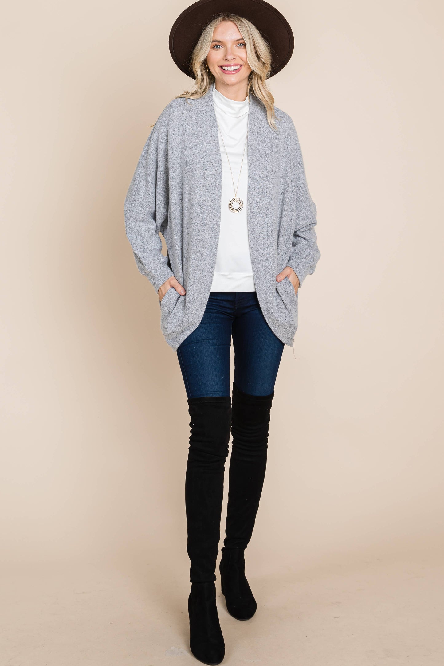 The Essential Knit Circle Cardigan