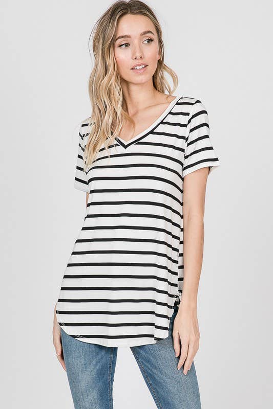 Mila Striped Top