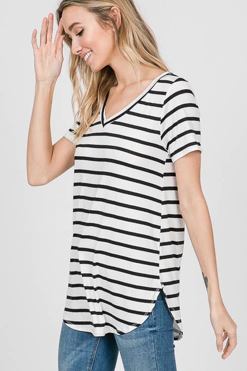 Mila Striped Top