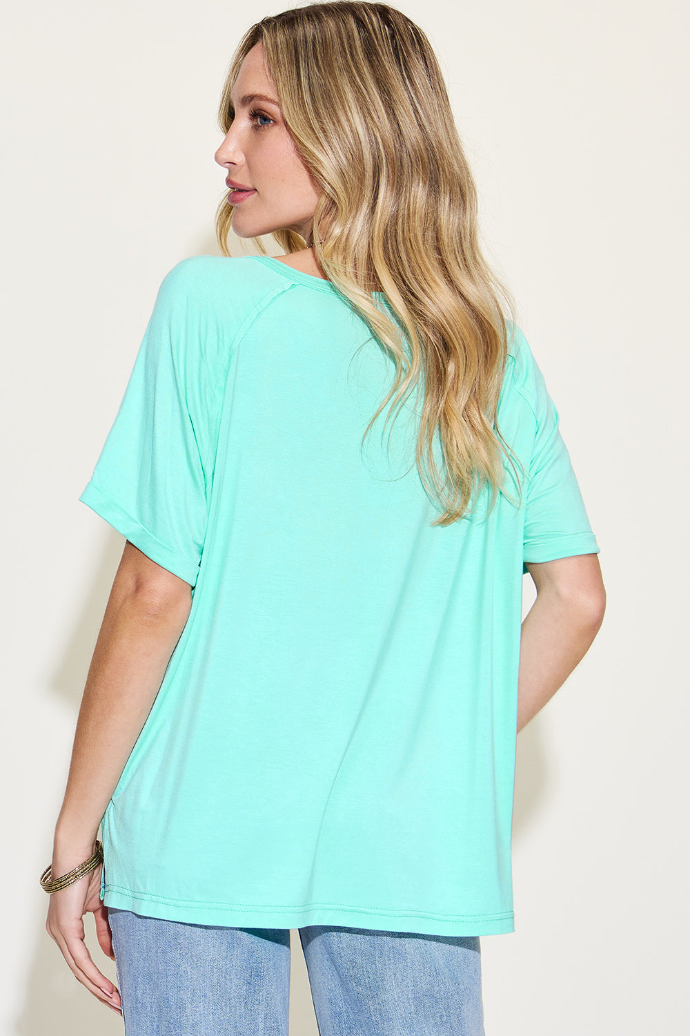 Brooke V-Neck Short Sleeve T-Shirt