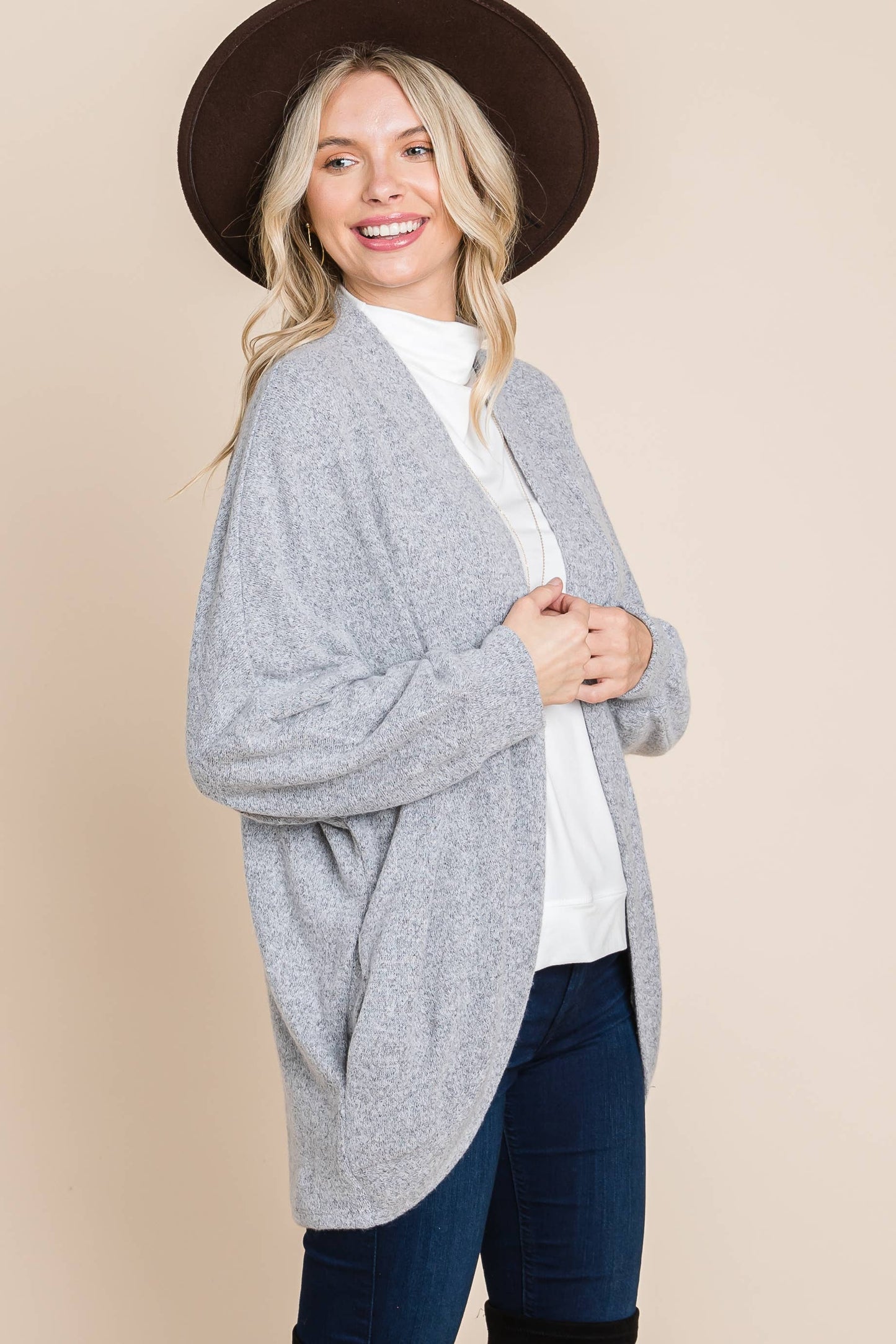 The Essential Knit Circle Cardigan