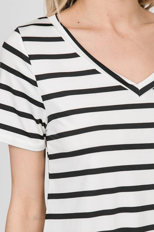 Mila Striped Top