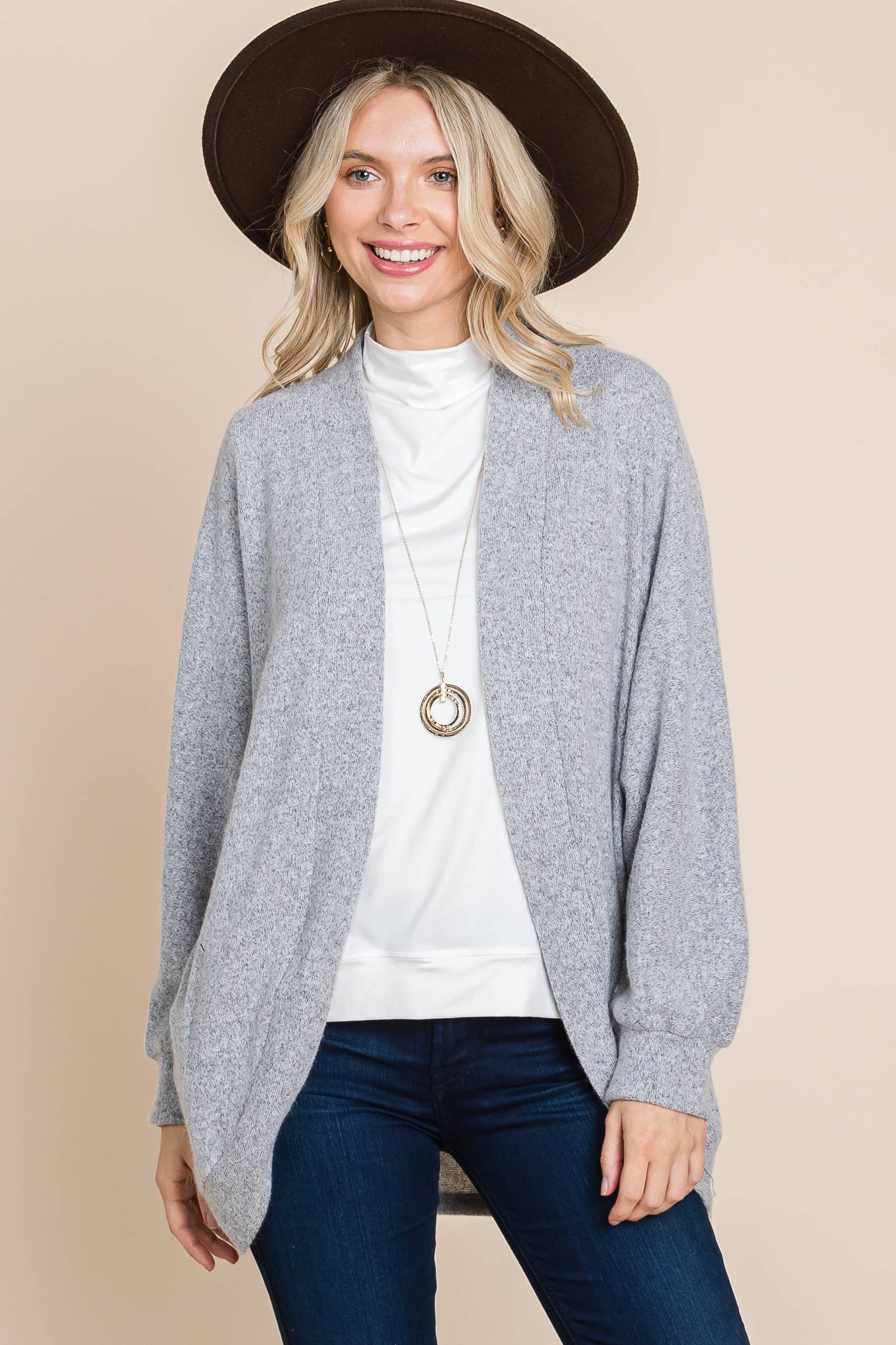 The Essential Knit Circle Cardigan