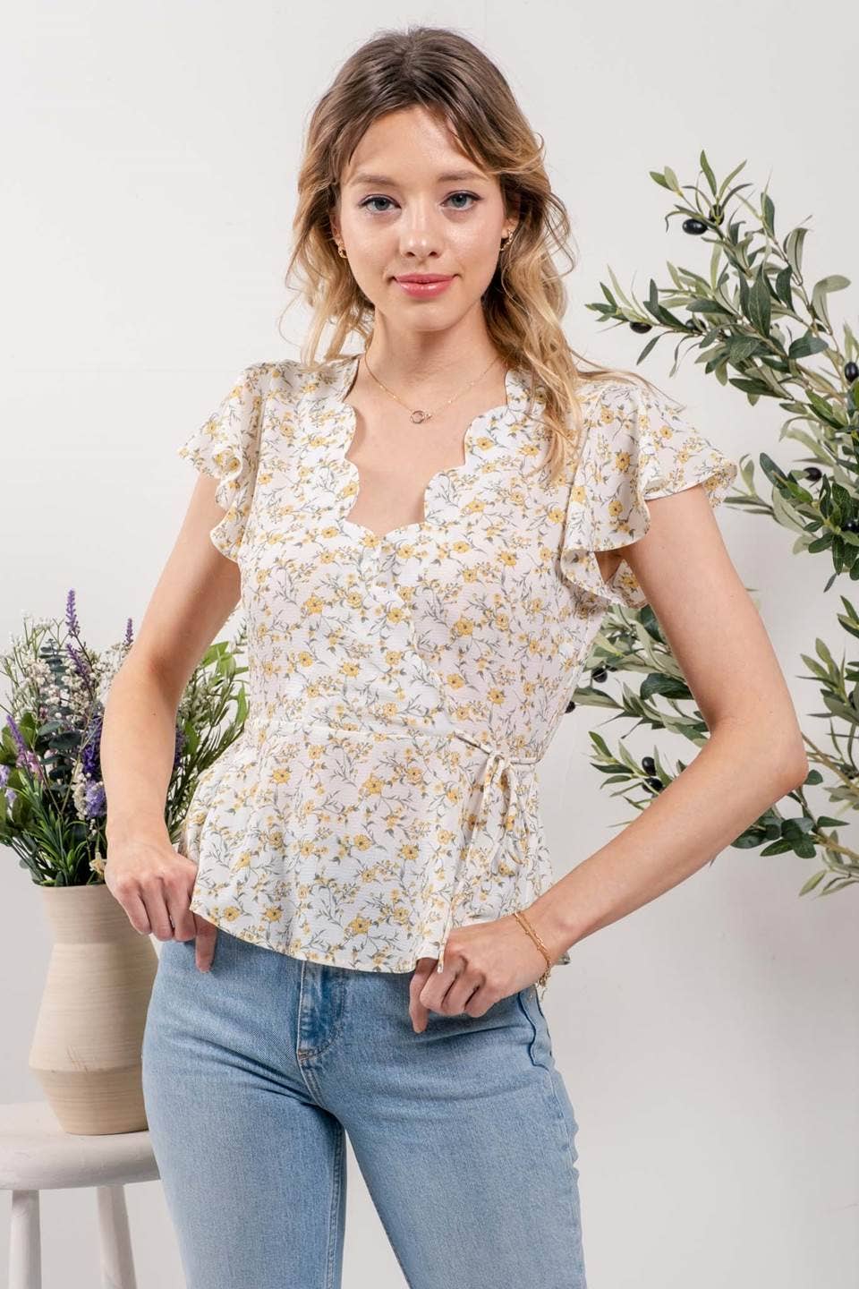 Delilah Floral Top