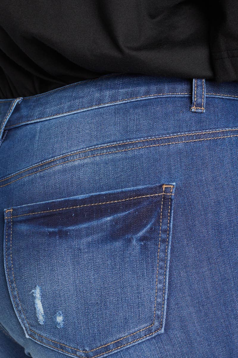 Evey High Rise Destructed Skinny Jeans