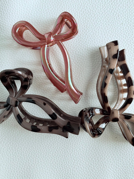 Bow Hair Clips