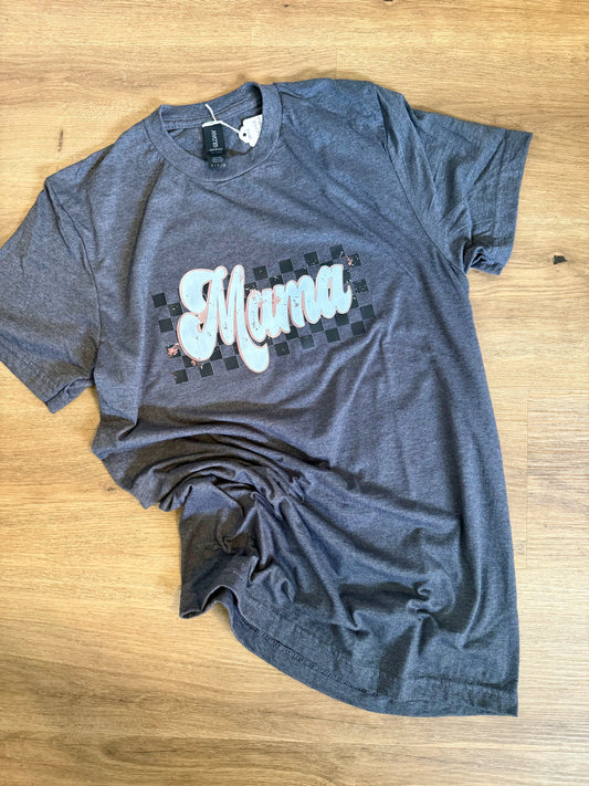 Checked Mama Shirt