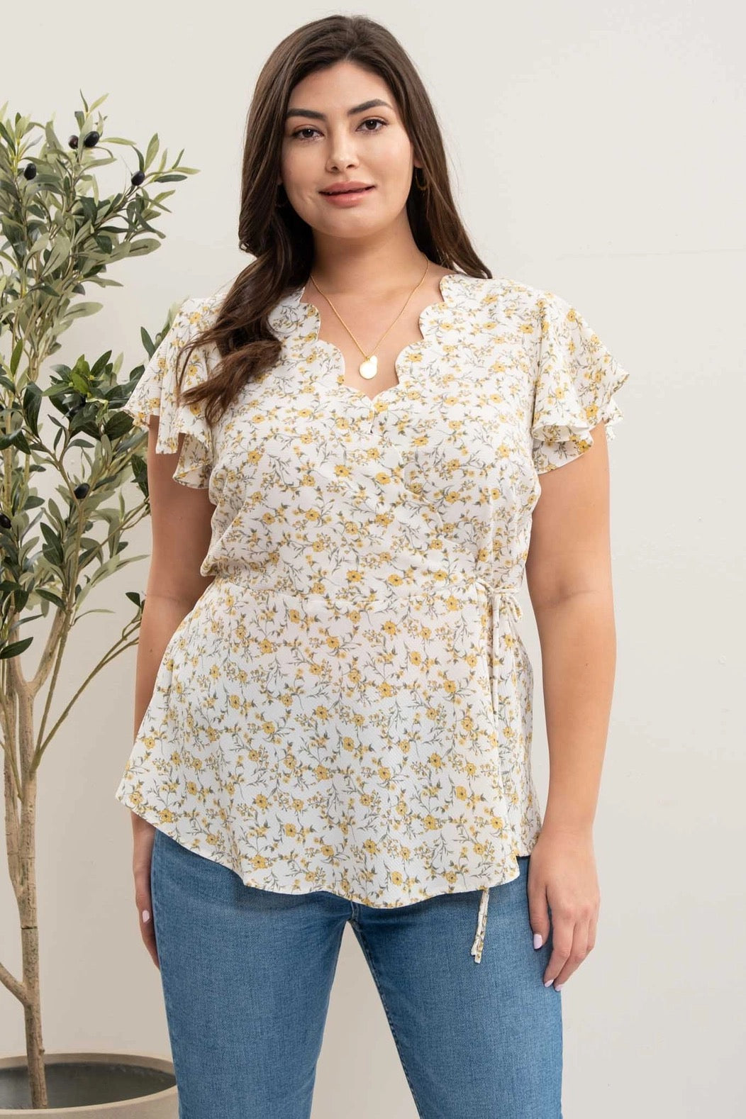 Delilah Floral Top