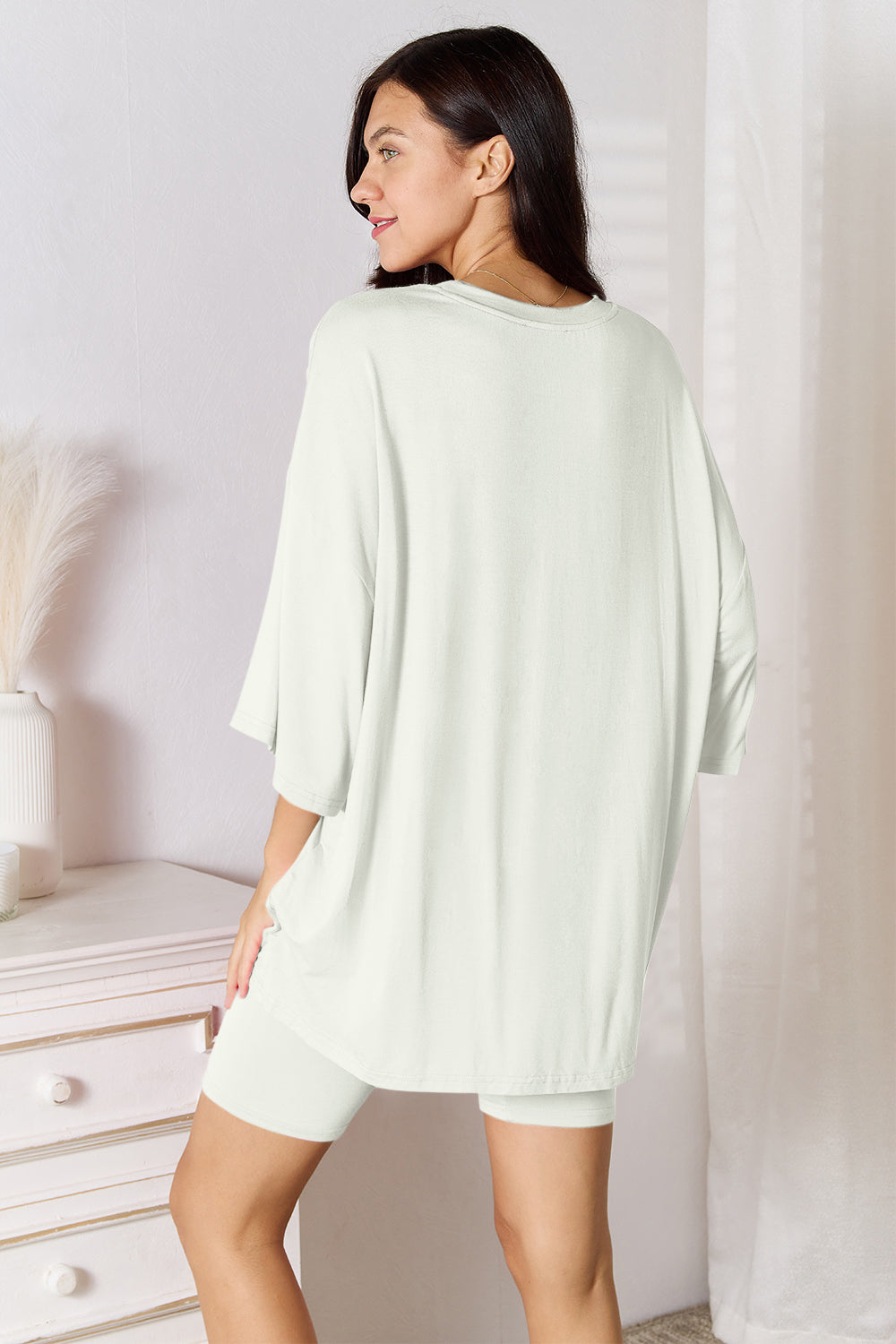 Bailey Three-Quarter Sleeve Top and Shorts Set