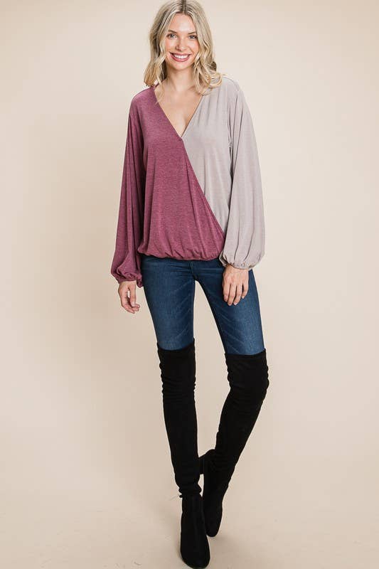 Emery Colorblock Top