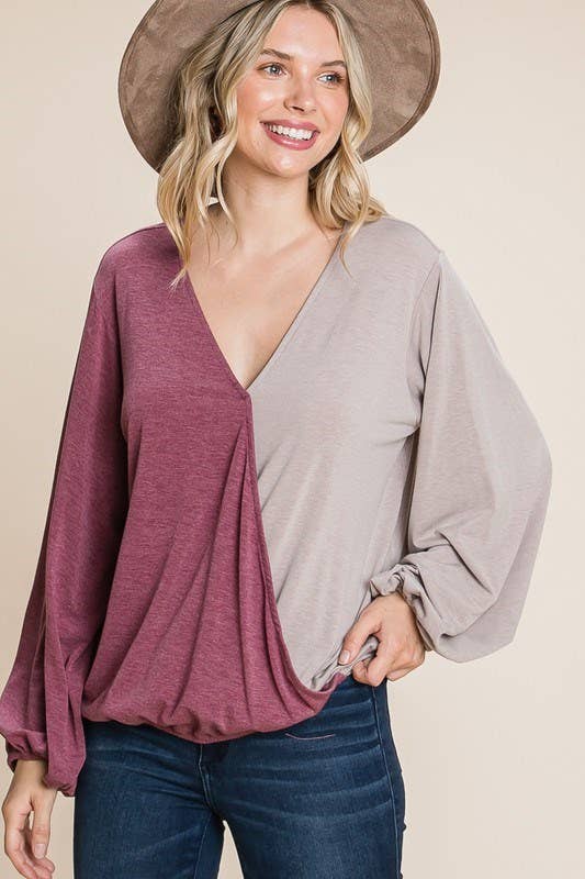 Emery Colorblock Top
