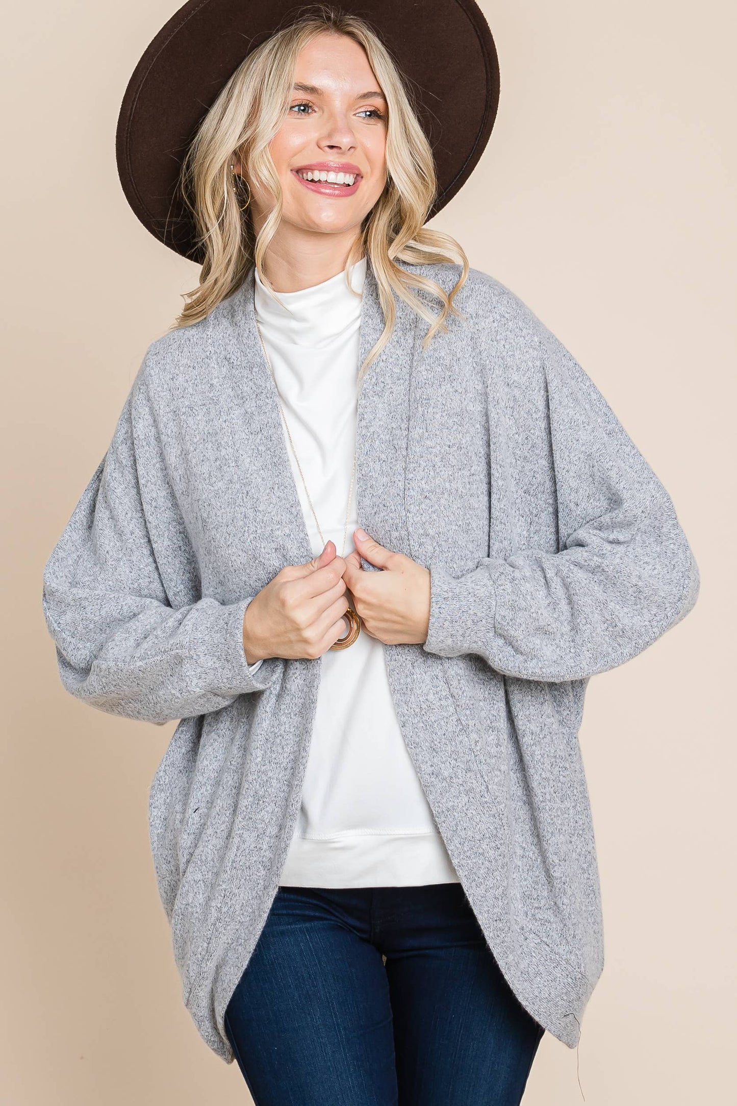 The Essential Knit Circle Cardigan