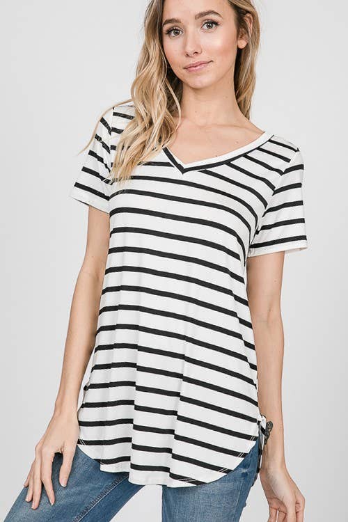 Mila Striped Top