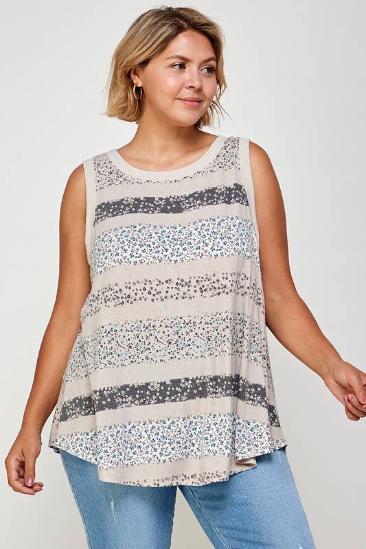 Bay Floral Tank Tunic